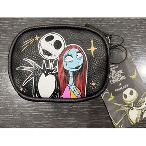 Primark Black Coin Purse with Nightmare Before Christmas Design